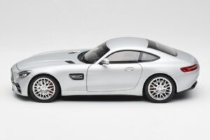 Mercedes AMG GT S C190 Designo Iridium Argintiu Magno Norev 1:18 B66960485 Metal - imaginea 4 din 8