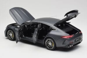 Mercedes AMG GT 63 S X290 Aero Package Designo Selenite Gri Magno Norev 1:18 B66961038 Metal - imaginea 5 din 8