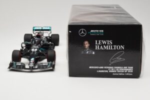 Mercedes AMG Petronas W11 #44 L. Hamilton Winner Tuscan GP 2020 Minichamps 1:18 110200944 Metal - imaginea 6 din 6