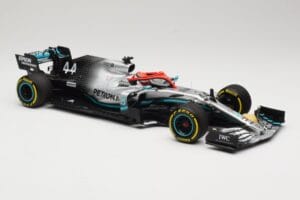 Mercedes AMG Petronas Motorsport W10 #44 L. Hamilton Winner Monaco GP 2019 Minichamps 1:18 110190644 Metal - imaginea 4 din 6