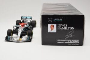 Mercedes AMG Petronas Motorsport W10 #44 L. Hamilton Winner Monaco GP 2019 Minichamps 1:18 110190644 Metal - imaginea 6 din 6