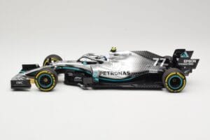 Mercedes AMG Petronas Motorsport W10 #77 V. Bottas 2nd Place Chinese GP 2019 Minichamps 1:18 110190377 Metal - imaginea 3 din 6
