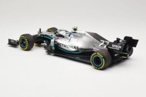 Mercedes AMG Petronas Motorsport W10 #77 V. Bottas 2nd Place Chinese GP 2019 Minichamps 1:18 110190377 Metal - imaginea 5 din 6