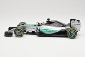 Mercedes AMG Petronas W06 Hybrid #44 L. Hamilton F1 World Champion 2015 Minichamps 1:18 186150044 Metal - imaginea 3 din 6