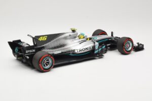 Mercedes AMG Petronas W08 V. Rossi Ride Swap Valencia December 2019 Minichamps 1:18 110191746 Metal - imaginea 2 din 6