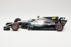 Mercedes AMG Petronas W08 V. Rossi Ride Swap Valencia December 2019 Minichamps 1:18 110191746 Metal - imaginea 3 din 6