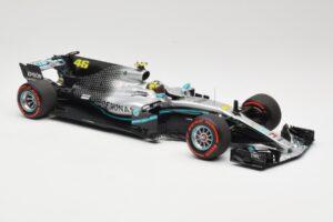 Mercedes AMG Petronas W08 V. Rossi Ride Swap Valencia December 2019 Minichamps 1:18 110191746 Metal - imaginea 4 din 6