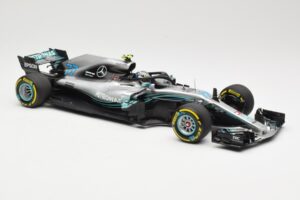 Mercedes AMG Petronas W09 #77 V. Bottas F1 2018 Minichamps 1:18 110180077 Metal - imaginea 4 din 6