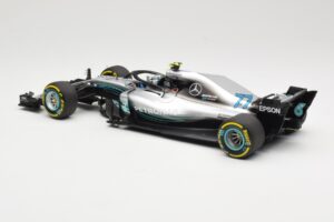 Mercedes AMG Petronas W09 #77 V. Bottas F1 2018 Minichamps 1:18 110180077 Metal - imaginea 5 din 6