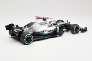 Mercedes AMG Petronas W10 #44 L. Hamilton Winner British GP 2019 Minichamps 1:18 110191044 Metal - imaginea 2 din 6