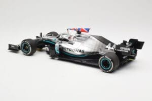 Mercedes AMG Petronas W10 #44 L. Hamilton Winner British GP 2019 Minichamps 1:18 110191044 Metal - imaginea 5 din 6