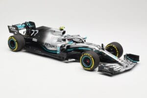Mercedes AMG Petronas W10 #77 V. Bottas F1 2019 Minichamps 1:18 110190077 Metal - imaginea 4 din 6
