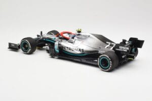 Mercedes AMG Petronas W10 #77 V. Bottas 3rd Place Monaco GP 2019 Minichamps 1:18 110190677 Metal - imaginea 5 din 6