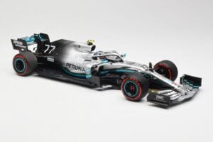 Mercedes AMG Petronas W10 #77 V. Bottas British GP 2019 Minichamps 1:18 110191077 Metal - imaginea 4 din 6