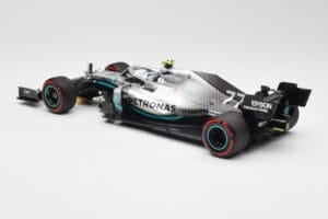 Mercedes AMG Petronas W10 #77 V. Bottas British GP 2019 Minichamps 1:18 110191077 Metal - imaginea 5 din 6