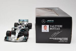 Mercedes AMG Petronas W10 #77 V. Bottas British GP 2019 Minichamps 1:18 110191077 Metal - imaginea 6 din 6
