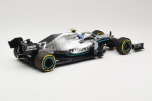 Mercedes AMG Petronas W10 #77 V. Bottas Winner USA GP 2019 Minichamps 1:18 110191877 Metal - imaginea 2 din 6