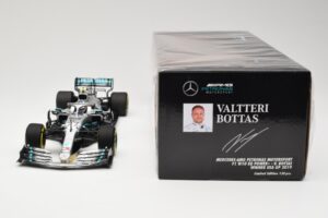 Mercedes AMG Petronas W10 #77 V. Bottas Winner USA GP 2019 Minichamps 1:18 110191877 Metal - imaginea 6 din 6