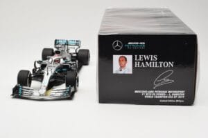 Mercedes AMG Petronas W10 EQ Power+ #44 L. Hamilton USA GP F1 World Champion 2019 Minichamps 1:18 110191844 Metal - imaginea 7 din 7