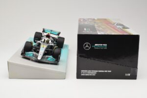 Mercedes AMG Petronas W13 E Performance #44 L. Hamilton 2022 Minichamps 1:18 113220044 Metal - imaginea 6 din 6