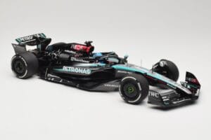 Mercedes AMG Petronas W15 E Performance #63 G. Russell Winner Austrian GP 2024 Minichamps 1:18 110241163 Metal - imaginea 4 din 6