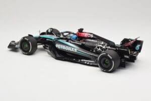 Mercedes AMG Petronas W15 E Performance #63 G. Russell Winner Austrian GP 2024 Minichamps 1:18 110241163 Metal - imaginea 5 din 6