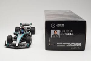 Mercedes AMG Petronas W15 E Performance #63 G. Russell Winner Austrian GP 2024 Minichamps 1:18 110241163 Metal - imaginea 6 din 6