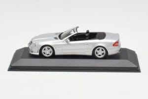 Mercedes AMG SL63 R230 Argintiu Wheels Type 2 Minichamps 1:43 SL63001 Metal