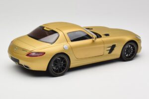 Mercedes AMG SLS C197 Auriu Minichamps 1:18 100039024 Metal - imaginea 3 din 8