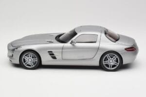 Mercedes AMG SLS C197 Grey Metallic Minichamps 1:18 100039025 Metal - imaginea 4 din 8