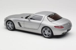 Mercedes AMG SLS C197 Grey Metallic Minichamps 1:18 100039025 Metal - imaginea 7 din 8