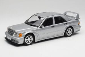 Mercedes 190E W201 2.5-16 EVO 2 Astral Argintiu Metallic Minichamps 1:18 155036101 Metal