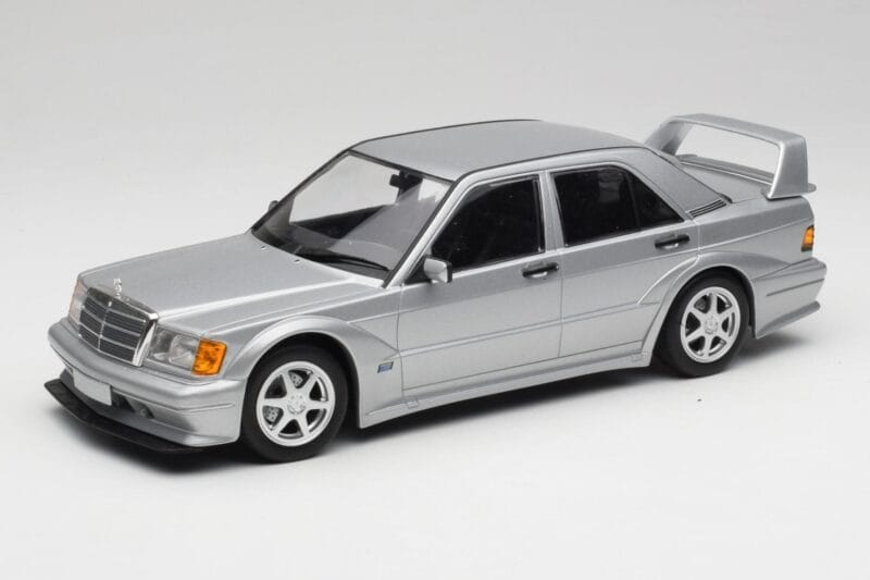 Mercedes 190E W201 2.5-16 EVO 2 Astral Argintiu Metallic Minichamps 1:18 155036101 Metal