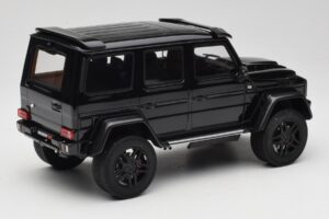 Mercedes Brabus G 500 4x4 Squared Negru GT Spirit 1:18 GT143 Rășină - imaginea 2 din 6