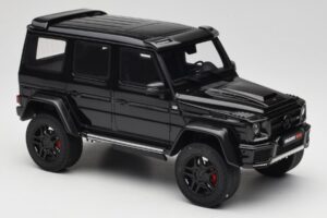 Mercedes Brabus G 500 4x4 Squared Negru GT Spirit 1:18 GT143 Rășină - imaginea 4 din 6