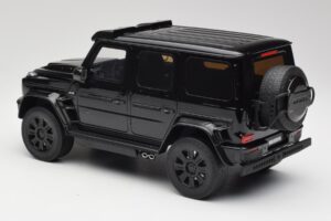 Mercedes Brabus G800 W463 4x4 Obsidian Negru GT Spirit 1:18 GT500 Rășină - imaginea 5 din 6