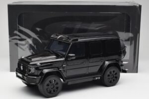 Mercedes Brabus G800 W463 4x4 Obsidian Negru GT Spirit 1:18 GT500 Rășină - imaginea 6 din 6