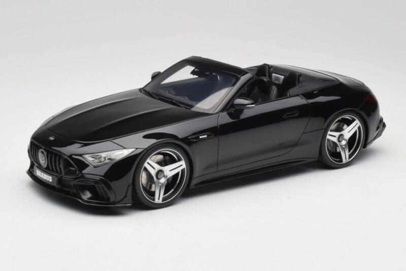 Mercedes Brabus S-Class W223 750 Bodo Buschmann Edition Obsidian Black GT Spirit 1:18 GT503 Rășină