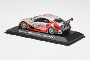 Mercedes C-Class C203 #1 Vodafone AMG B. Schneider DTM 2004 Minichamps 1:43 B66962207 Metal - imaginea 3 din 4