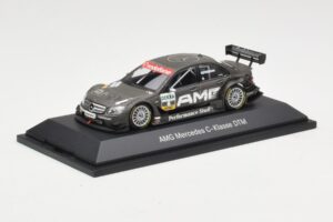 Mercedes C-Class C204 #6 M. Hakkinen HWA DTM 2007 Minichamps 1:43 B66962276 Metal - imaginea 2 din 4
