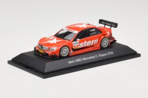 Mercedes C-Class C204 #7 G. Paffett HWA DTM 2008 Minichamps 1:43 B66962289 Metal - imaginea 2 din 4