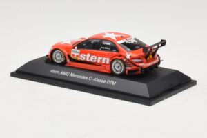 Mercedes C-Class C204 #7 G. Paffett HWA DTM 2008 Minichamps 1:43 B66962289 Metal - imaginea 3 din 4