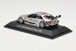 Mercedes C-Class C204 #8 R. Schumacher HWA DTM 2010 Minichamps 1:43 B66961414 Metal - imaginea 3 din 4
