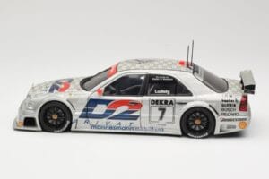 Mercedes C-Class W202 #7 K. Ludwig AMG-Mercedes Team Zakspeed DTM 1994 UT Models 1:18 180943307 Metal - imaginea 4 din 8