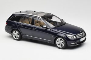 Mercedes C-Class S204 T-Modell Tanzanite Albastru AUTOart 1:18 B66962352 Metal - imaginea 6 din 8