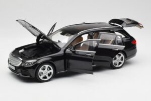 Mercedes C-Class S205 T-Modell Negru Norev 1:18 B66960259 Metal - imaginea 2 din 8