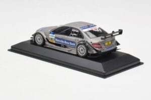 Mercedes C-Class W204 #9 B. Spengler DTM 2009 Minichamps 1:43 400093909 Metal - imaginea 3 din 4