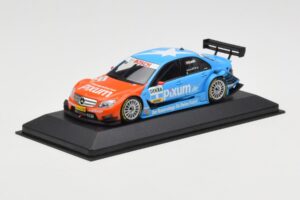 Mercedes C-Class W204 #8 Pixum M. Lauda DTM 2008 Minichamps 1:43 400083708 Metal - imaginea 2 din 4