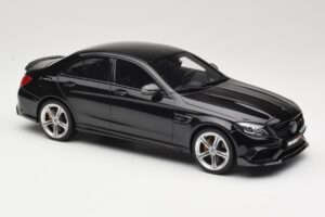 Mercedes C-Class W205 Brabus 650 Negru GT Spirit 1:18 GT132 Rășină - imaginea 4 din 6