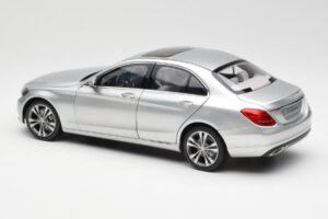Mercedes C-Class W205 Iridium Argintiu Metalic Norev 1:18 B66960253 Metal - imaginea 7 din 8